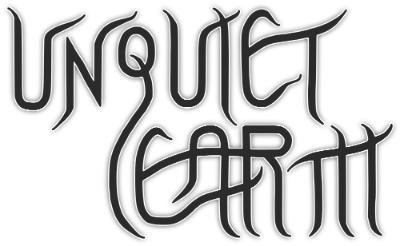 Unquiet Earth Logo White